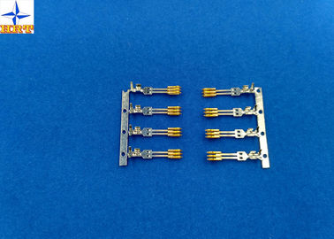 الصين Ptich 1.27mm Wire Connector Terminals, SATA crimp terminals With Phosphor Bronzne Material المزود